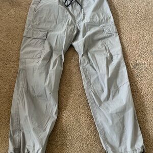 H&M Light Gray Cargo Pants for Men